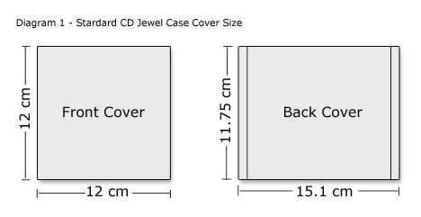 cd case template inches